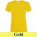 Sol's Regent Women 01825 150 g-os női póló SO01825 gold